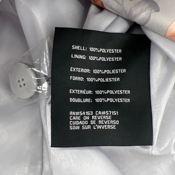 GUESS floral trench jacket NWT New size Small - Picture 9 of 13